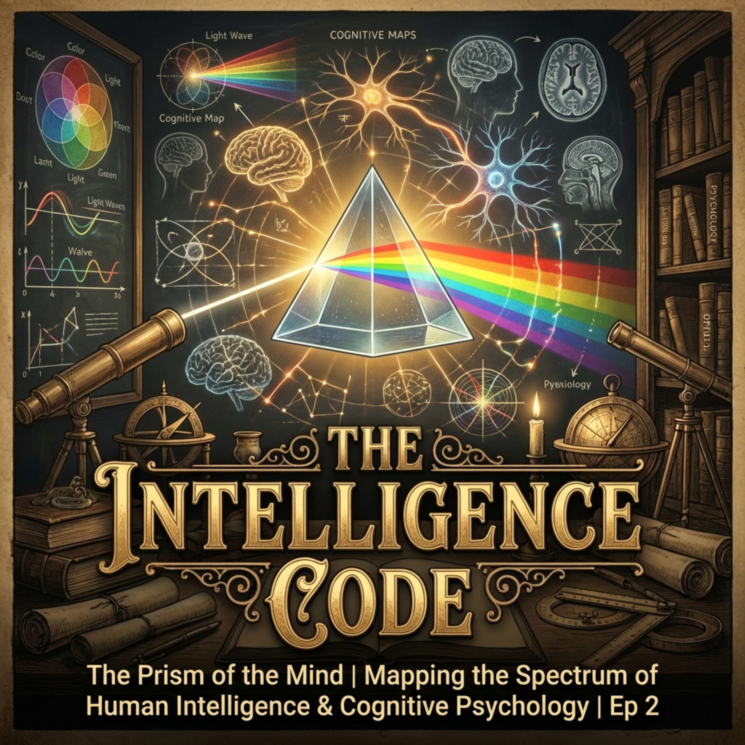 Nexus NexCast 2: S5E2: The Prism of the Mind | Mapping the Spectrum of Human Intelligence & Cognitive Psychology | The Intelligence Code Ep 2
