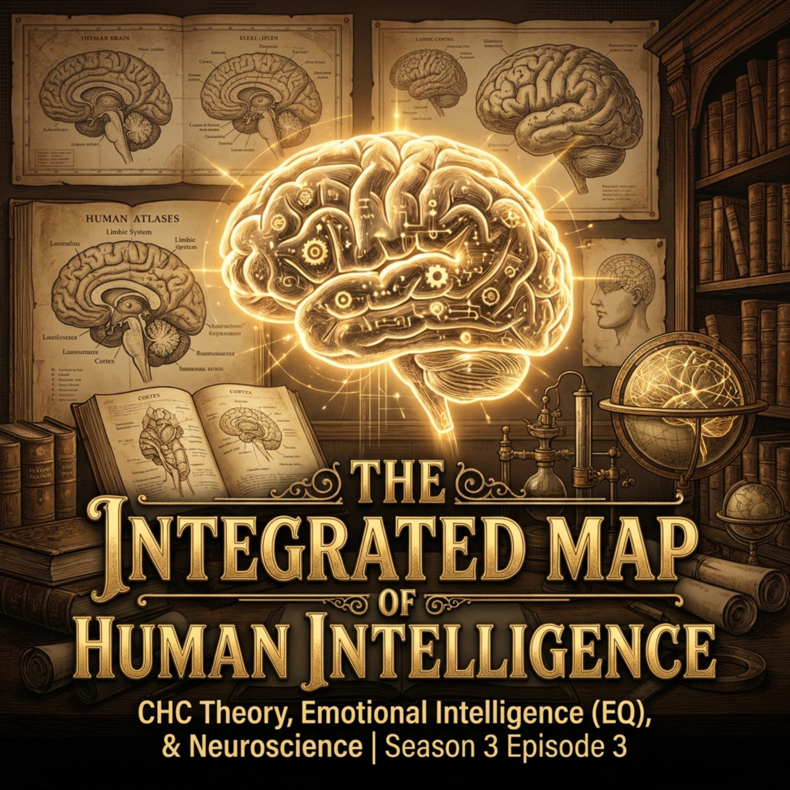 Nexus NexCast 3: S5E3: The Integrated Map of Human Intelligence: CHC Theory, Emotional Intelligence (EQ), & Neuroscience